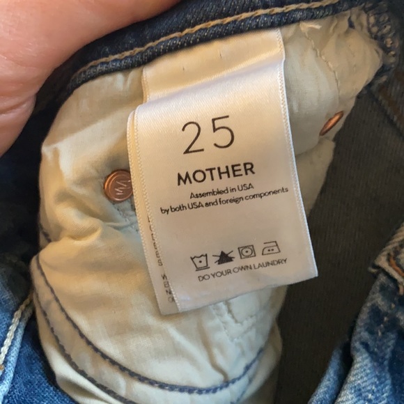 MOTHER | The Tomcat mini skirt fray | size 25 - Picture 6 of 6